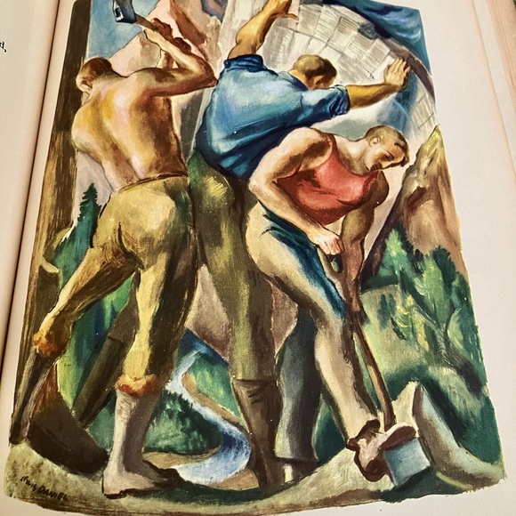 WALT WHITMAN LEAVES OF GRASS COPYRIGHT 1940 DOUBLEDAY DORAN &CO PRINTED IN USA - Picture 10 of 16